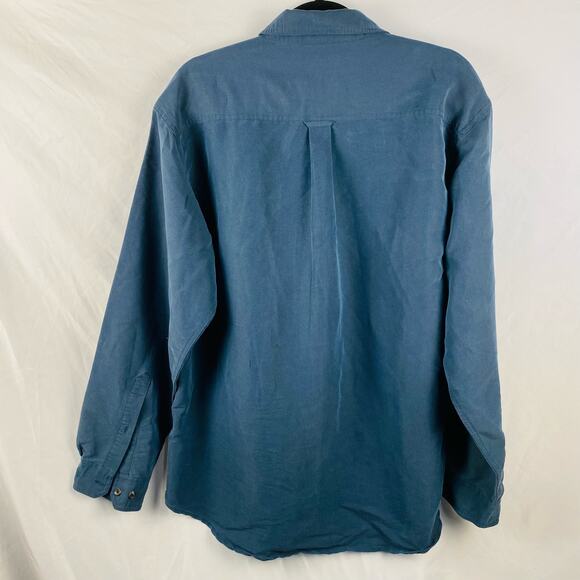 Men's Columbia XCO Dark Green Shirt  Button Front Size Large - Picture 5 of 5